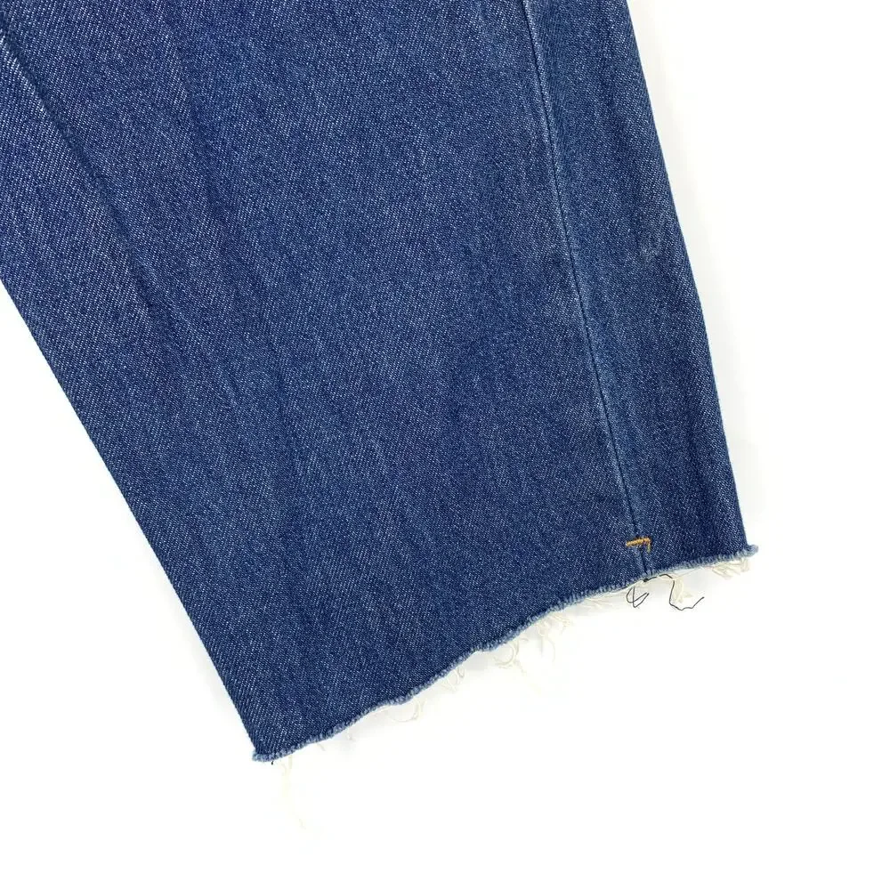 Levis 501 Jean Shorts Womens Size 28 Medium Wash Denim Button Fly NEW